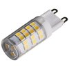 Satco 35 Watt JCD LED Lamp, Clear, 4000K, G9 Base, 120 Volt S11231